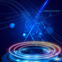 藍色科技展板主圖背景圖片素材免費下載 psd格式 800 800像素 熊貓辦公