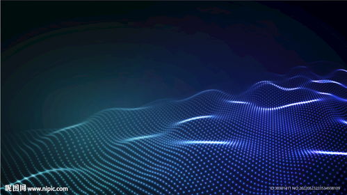 藍(lán)色科技粒子數(shù)碼矢量背景設(shè)計(jì) 融合科技與藝術(shù)的美學(xué)探索