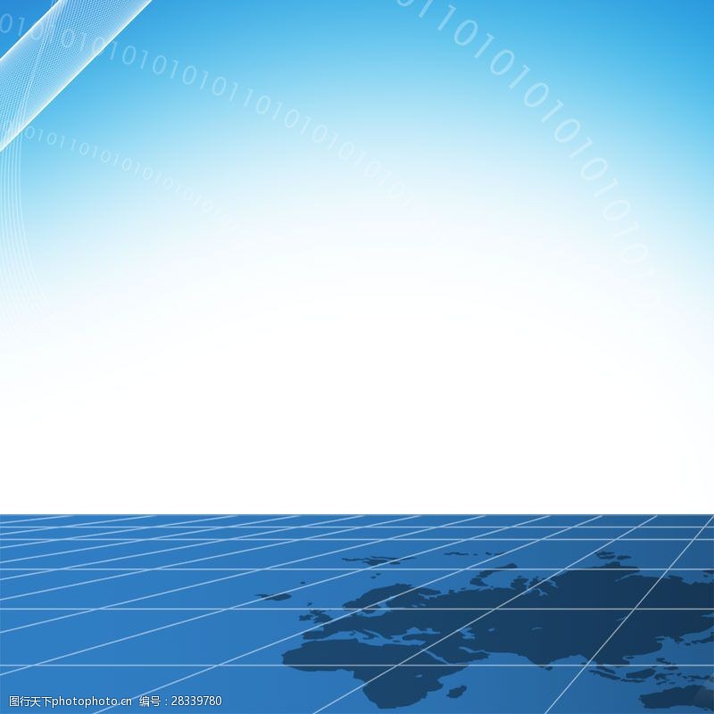 簡(jiǎn)約藍(lán)色科技背景圖片素材 打造未來(lái)感的視覺設(shè)計(jì)